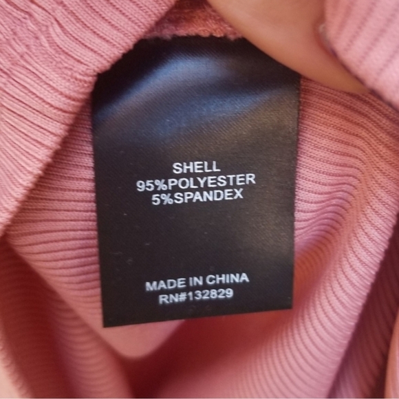 NWT Michael Costello Ribbed Cutout Mini Dress - Picture 5 of 6